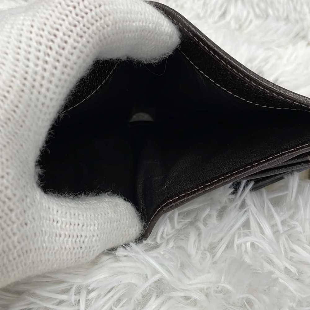 GUCCI BIFOLD MONOGRAM WEBLINE GG WALLET VGC - Picture 10 of 14